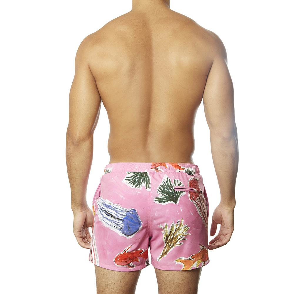 Swim Short – Pink Jellies – Ali Forney Center Fundraiser Colab