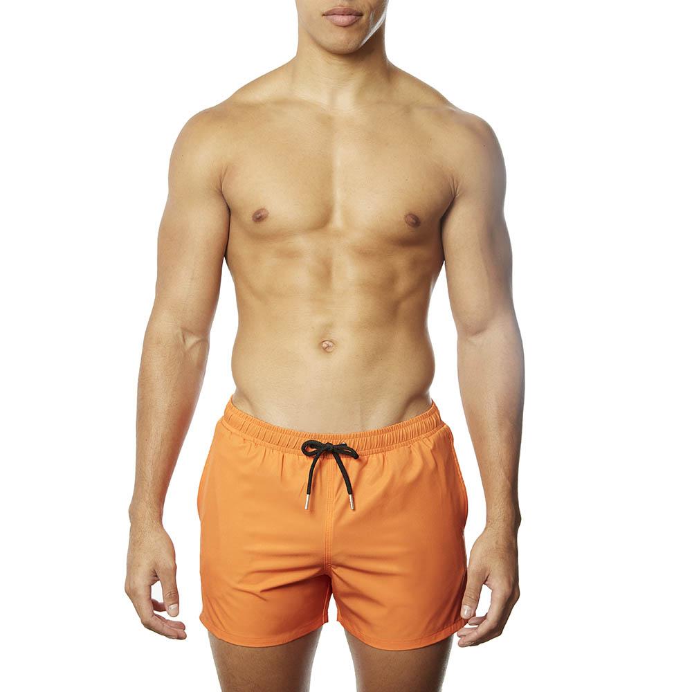 neon-orange-swim-shorts