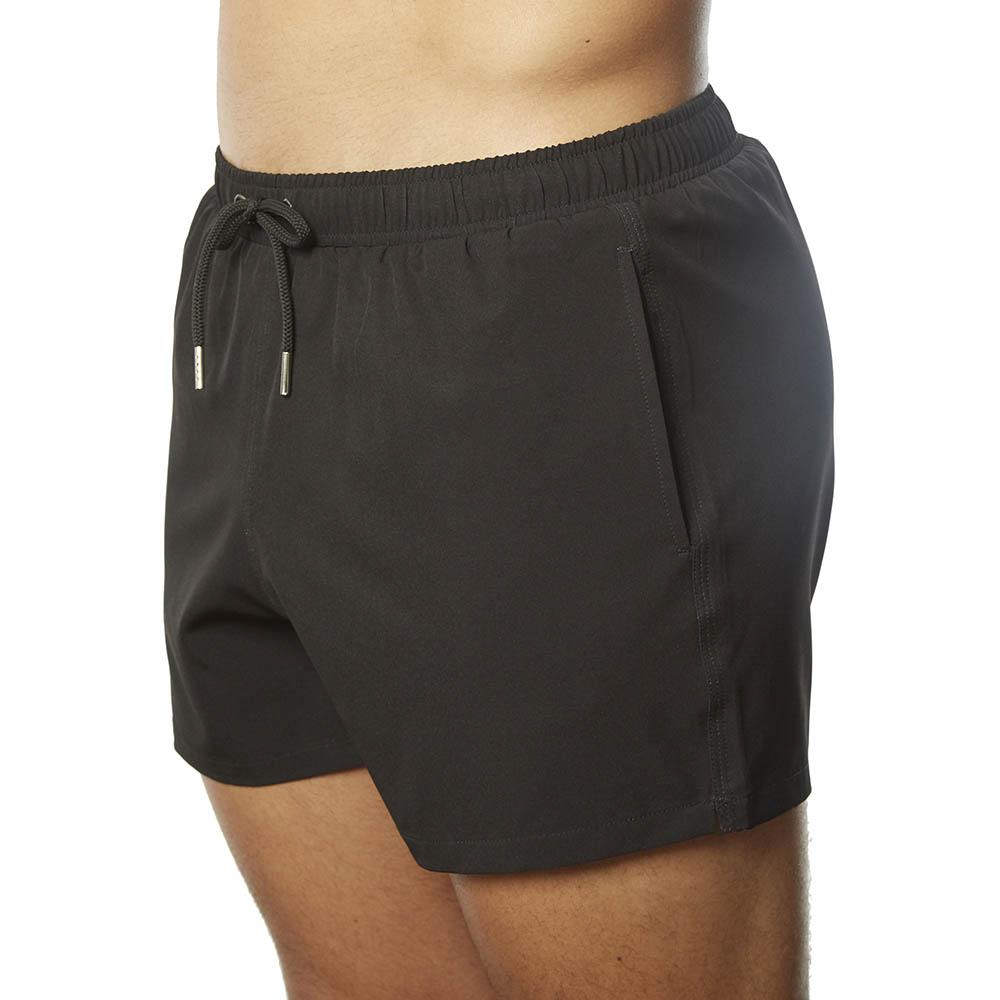 Solid Swim Short Black