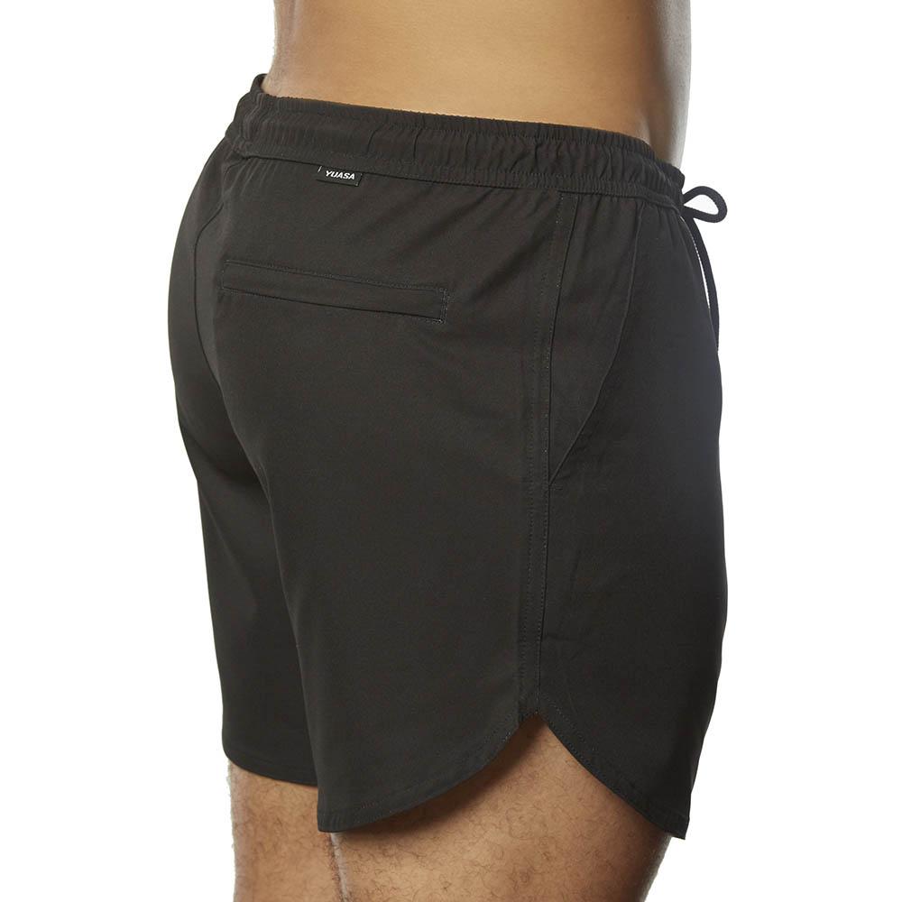 Tennis Short Black Solid