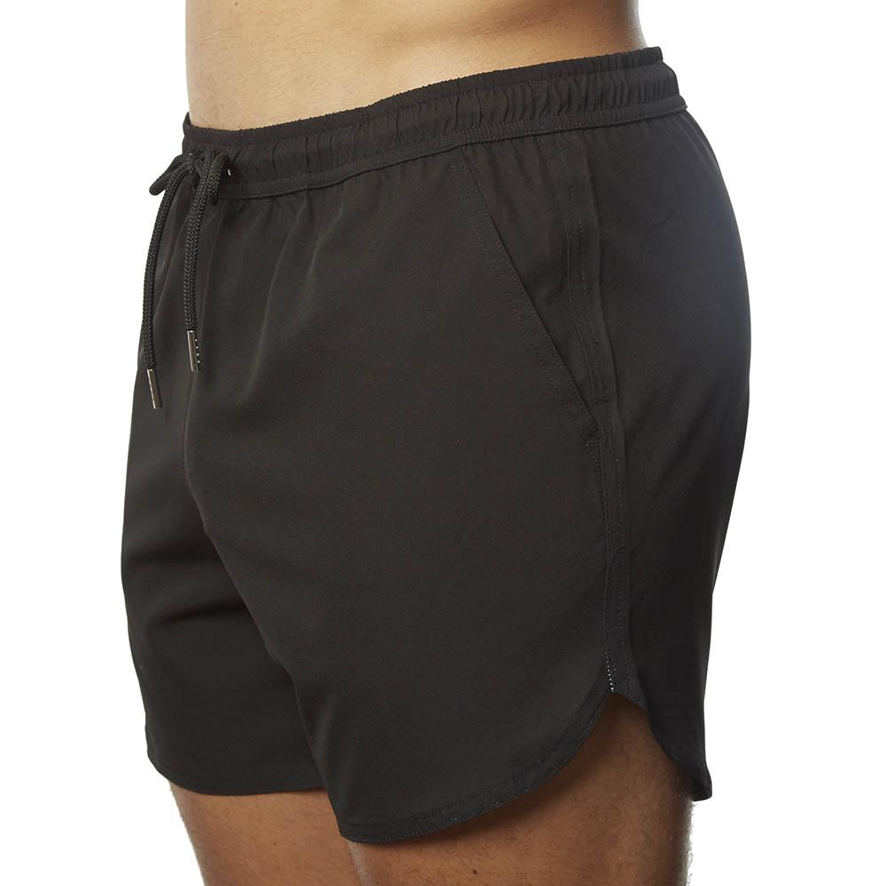 Tennis Short Black Solid